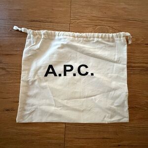 New A.P.C dust bag